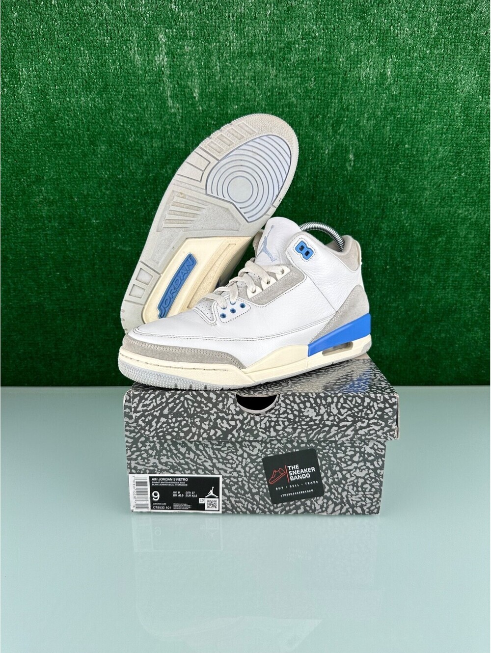 Size 9 - Air Jordan 3 Retro Lucky Shorts